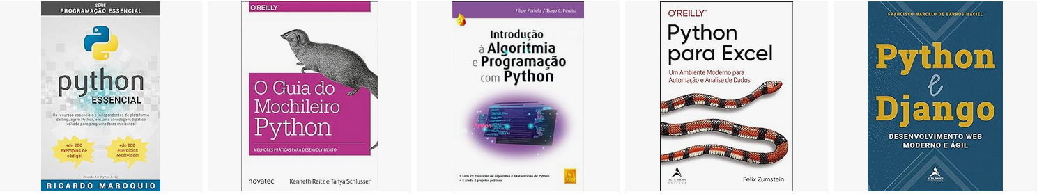 livros de python na amazon